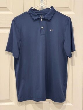 Vineyard Vines Boys Navy Blue Polo Shirt